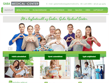 Tablet Screenshot of gabamedical.hu